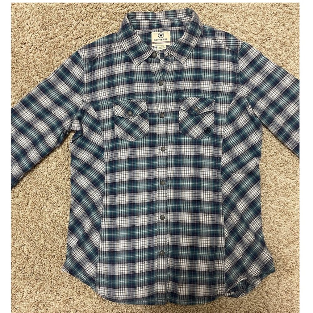 🐠 EUC 🐠 Special Design Converse Long Sleeve Shirt